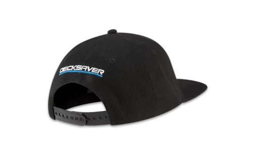 Decksaver Black Snapback Cap back
