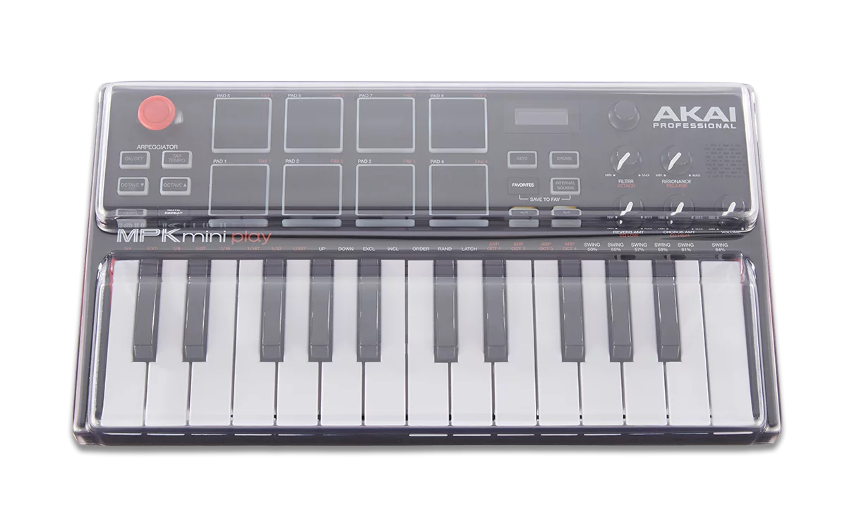 Akai MPK Mini Play MK1 & MK2 cover (Light Edition) - Decksaver